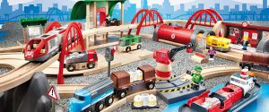 BRIO Straßen und Schienen Deluxe Set